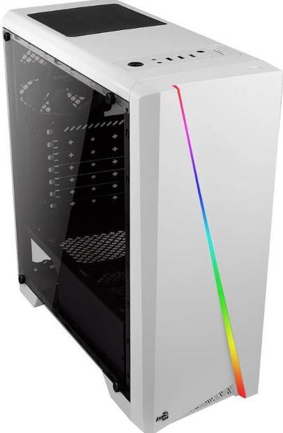 Carcasa Aerocool CYLON RGB, MidTower, Iluminare RGB (Alb) 1 Carcasa Aerocool CYLON RGB, MidTower, Iluminare RGB (Alb)