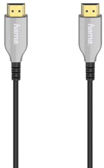 Cablu Hama 205275, HDMI - HDMI, 4k, 15 metri (Negru/Gri) 1 Cablu Hama 205275, HDMI - HDMI, 4k, 15 metri (Negru/Gri)