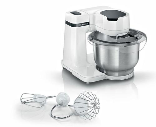 Robot de bucatarie Bosch MUMS2EW00, 700 W, Bol 3.8 L, 4 Viteze (Alb/Argintiu) 1 Robot de bucatarie Bosch MUMS2EW00, 700 W, Bol 3.8 L, 4 Viteze (Alb/Argintiu)