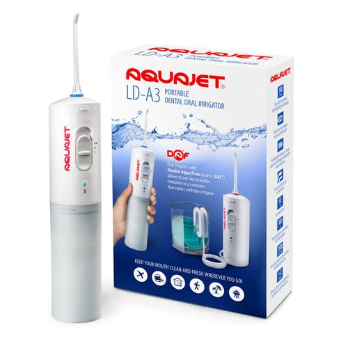 Irigator bucal Little Doctor Aquajet LD A3 pentru adulti, profesional, 1500 impulsuri/min, 2 duze, alb 1 Irigator bucal Little Doctor Aquajet LD A3 pentru adulti, profesional, 1500 impulsuri/min, 2 duze, alb