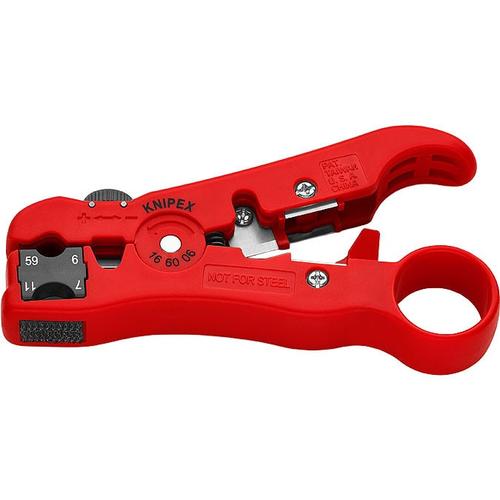 Dezizolator pentru cabluri coaxiale si cabluri de date, KNIPEX, 125 mm 1 Dezizolator pentru cabluri coaxiale si cabluri de date, KNIPEX, 125 mm