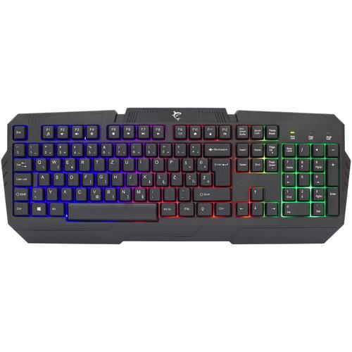 Tastatura Gaming White Shark GK-2105 DAKOTA, USB, Lumini RGB, Layout US (Negru) 1 Tastatura Gaming White Shark GK-2105 DAKOTA, USB, Lumini RGB, Layout US (Negru)