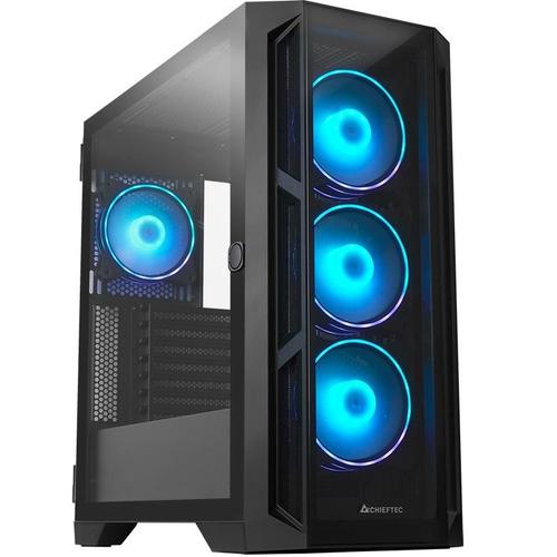 Carcasa Chieftec APEX, iluminare ARGB, Full Tower, fara sursa, ATX, E-ATX (Negru) 1 Carcasa Chieftec APEX, iluminare ARGB, Full Tower, fara sursa, ATX, E-ATX (Negru)