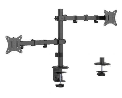 Suport Monitor Gembird MA-D2-03, 17” - 32”, 9 kg monitor (Negru)