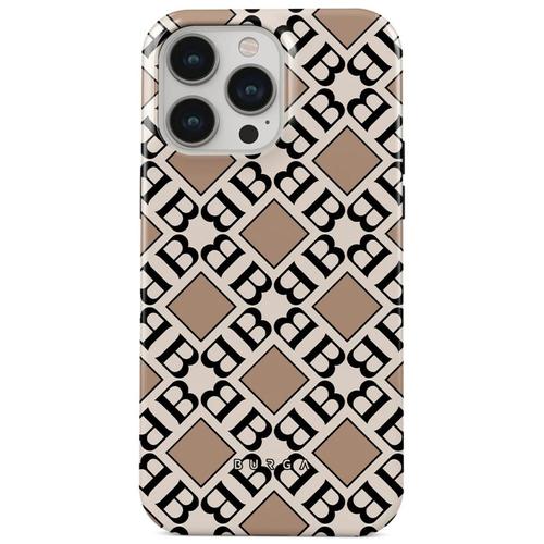 Husa Burga Dual Layer Monogram compatibila cu iPhone 14 Pro 1 Husa Burga Dual Layer Monogram compatibila cu iPhone 14 Pro