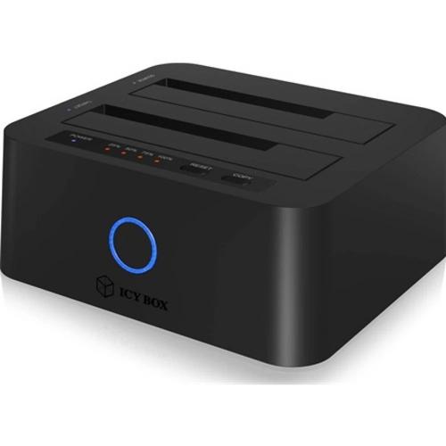 Rack HDD Raidsonic ICY BOX IB-1232CL-U3, SATA-III, 2x HDD/SSD, USB 3.0 Type A (Negru) 1 Rack HDD Raidsonic ICY BOX IB-1232CL-U3, SATA-III, 2x HDD/SSD, USB 3.0 Type A (Negru)