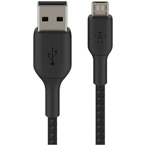 Cablu Belkin BOOST CHARGE Micro-USB catre USB-A, impletit, 1M, Negru 1 Cablu Belkin BOOST CHARGE Micro-USB catre USB-A, impletit, 1M, Negru