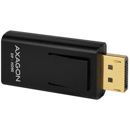 Adaptor Axagon RVD-HI, DisplayPort - HDMI (Negru) 1 Adaptor Axagon RVD-HI, DisplayPort - HDMI (Negru)