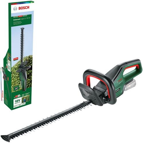 Trimmer Bosch UniversalHedgeCut 0600849K00, 18 V, 2800 curse/min, 500 mm lungime lama, 20 mm deschidere dinti, fara acumulator/incarcator 1 Trimmer Bosch UniversalHedgeCut 0600849K00, 18 V, 2800 curse/min, 500 mm lungime lama, 20 mm deschidere dinti, fara acumulator/incarcator