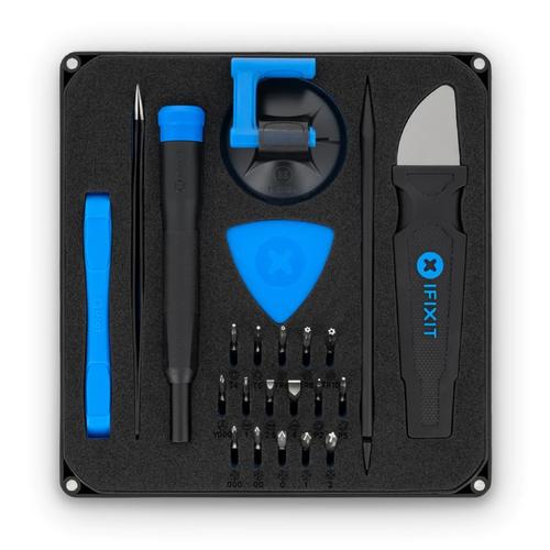 Setul de instrumente electronice esentiale, iFixit EU145348-5, Otel (Negru/Albastru) 1 Setul de instrumente electronice esentiale, iFixit EU145348-5, Otel (Negru/Albastru)