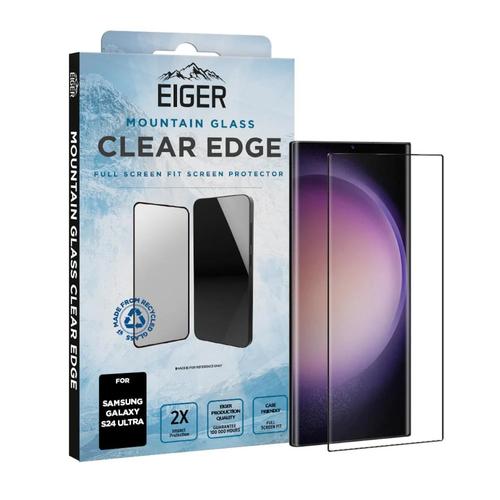 Folie de protectie Eiger Sticla 3D Mountain Glass pentru Galaxy S24 Ultra, Transparent 1 Folie de protectie Eiger Sticla 3D Mountain Glass pentru Galaxy S24 Ultra, Transparent