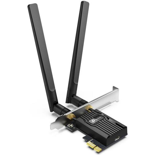 Adaptor Wi-Fi Bluetooth TP-Link Archer TX55E, adaptor PCIe, Wi-Fi 6, AX3000, Dual-Band, Bluetooth 5.2 (Negru) 1 Adaptor Wi-Fi Bluetooth TP-Link Archer TX55E, adaptor PCIe, Wi-Fi 6, AX3000, Dual-Band, Bluetooth 5.2 (Negru)