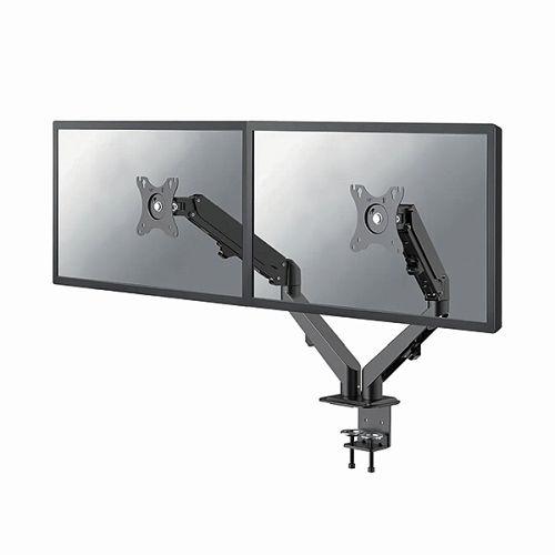 Suport 2 monitoare Neomounts DS70-700BL2, 17inch-27inch, 14kg, VESA 75x75, 100x100 (Negru)
