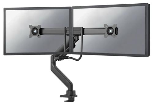 Suport 2 monitoare Neomounts DS75-450BL2, 17inch-32inch, 16 kg, VESA 75x75, 100x100 (Negru)