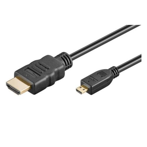 Cablu HDMI - Micro HDMI, 4K@60Hz, conectori auriti, 5m, PremiumCord, kphdmad5 1 Cablu HDMI - Micro HDMI, 4K@60Hz, conectori auriti, 5m, PremiumCord, kphdmad5