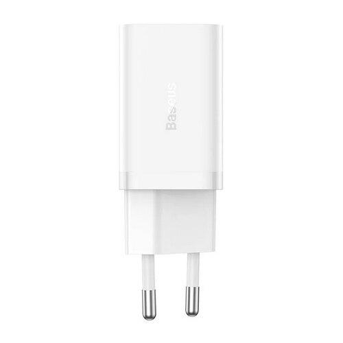 Incarcator retea Baseus GaN5 Pro, Quick Charge 40W, 2 x USB Type-C, Alb 1 Incarcator retea Baseus GaN5 Pro, Quick Charge 40W, 2 x USB Type-C, Alb