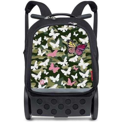 Ghiozdan Nikidom Roller Up Butterfly Camo, 46 x 20 x 29 cm 1 Ghiozdan Nikidom Roller Up Butterfly Camo, 46 x 20 x 29 cm