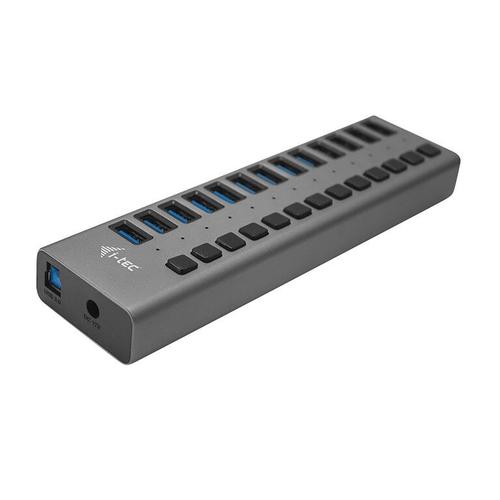 Hub USB i-Tec U3CHARGEHUB13, 13x USB 3.2 Gen 1 (Negru) 1 Hub USB i-Tec U3CHARGEHUB13, 13x USB 3.2 Gen 1 (Negru)