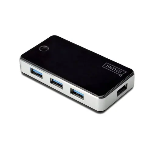 HUB USB 3.0, 4 porturi, cu alimentare, Digitus 1 HUB USB 3.0, 4 porturi, cu alimentare, Digitus