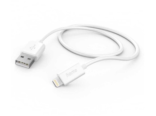 Cablu de date Hama 201579, USB-A - Lightning, 1m (Alb) 1 Cablu de date Hama 201579, USB-A - Lightning, 1m (Alb)