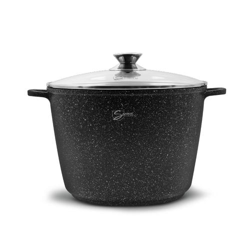 Oala inalta cu capac Samus Toledo Line TOL242-OIC, 24 cm, 6.2 L (Negru) 1 Oala inalta cu capac Samus Toledo Line TOL242-OIC, 24 cm, 6.2 L (Negru)