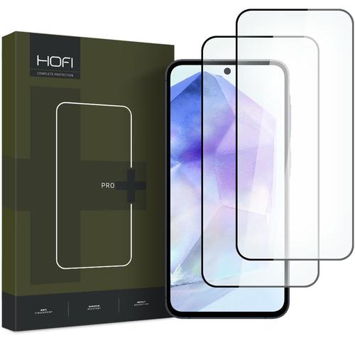 Folie de protectie Ecran HOFI Glass PRO+ pentru Samsung Galaxy A55 5G A556 / A35 5G A356, Sticla Securizata, Full Glue, Set 2 bucati, 2.5D, Neagra 1 Folie de protectie Ecran HOFI Glass PRO+ pentru Samsung Galaxy A55 5G A556 / A35 5G A356, Sticla Securizata, Full Glue, Set 2 bucati, 2.5D, Neagra
