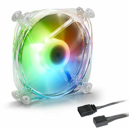 Ventilator Sharkoon Shark Disc, iluminare RGB, 120 mm, 1400 rpm, PWM (Alb) 1 Ventilator Sharkoon Shark Disc, iluminare RGB, 120 mm, 1400 rpm, PWM (Alb)