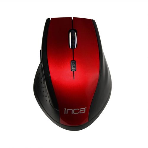 MouseWireless Inca, 2.4 GHz, 1600 dpi, Negru/Rosu 1 MouseWireless Inca, 2.4 GHz, 1600 dpi, Negru/Rosu
