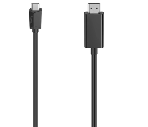 Cablu Video Hama 200718, USB-C - HDMI, Ultra-HD 4K, 1.5 m (Negru) 1 Cablu Video Hama 200718, USB-C - HDMI, Ultra-HD 4K, 1.5 m (Negru)