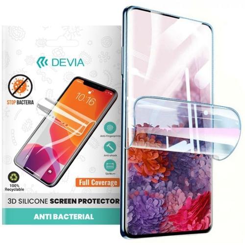 Folie Silicon Devia DVFSASGS24, Antibacterian, pentru Samsung Galaxy S24 (Transparent) 1 Folie Silicon Devia DVFSASGS24, Antibacterian, pentru Samsung Galaxy S24 (Transparent)
