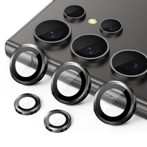 Folie Sticla Camera Devia DFSCPSSGS24UN Peak Series pentru Samsung Galaxy S24 Ultra (Negru) 1 Folie Sticla Camera Devia DFSCPSSGS24UN Peak Series pentru Samsung Galaxy S24 Ultra (Negru)