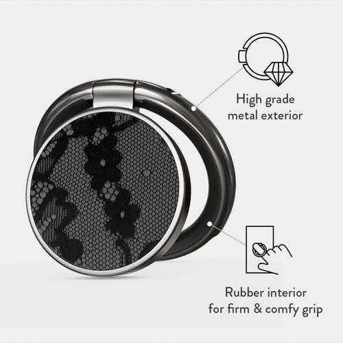 Inel Burga BHIPTGM pentru telefon Gumental Magnetic (Negru) 1 Inel Burga BHIPTGM pentru telefon Gumental Magnetic (Negru)