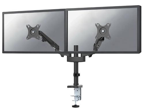 Suport 2 monitoare Neomounts DS70-750BL2, 17inch-27inch, 14 kg, VESA 75x75, 100x100 (Negru)