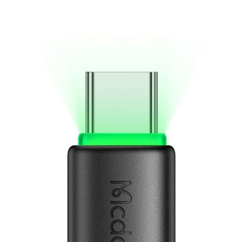Cablu de date Mcdodo Type-C - Type-C Alpha Series Silicone, Fast Charging, 65W, LED, 1.2m, Negru 1 Cablu de date Mcdodo Type-C - Type-C Alpha Series Silicone, Fast Charging, 65W, LED, 1.2m, Negru