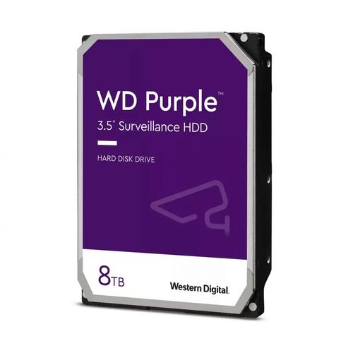 HDD Western Digital Purple, 8TB, CMR, SATA III, 5640 rpm, 256 MB, 3.5inch 1 HDD Western Digital Purple, 8TB, CMR, SATA III, 5640 rpm, 256 MB, 3.5inch