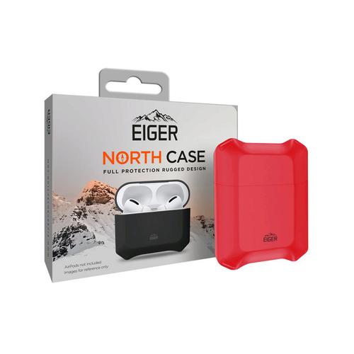 Husa Airpods Generation 1/2 Eiger North Case (Rosu) 1 Husa Airpods Generation 1/2 Eiger North Case (Rosu)