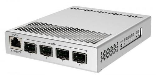 Switch MikroTik CRS305-1G-4S+IN, 4 Porturi 1 Switch MikroTik CRS305-1G-4S+IN, 4 Porturi