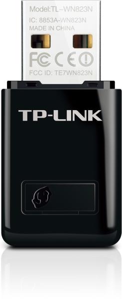 Adaptor Wireless TP-LINK TL-WN823N, 300 Mbps, Antena interna, USB 2.0 1 Adaptor Wireless TP-LINK TL-WN823N, 300 Mbps, Antena interna, USB 2.0