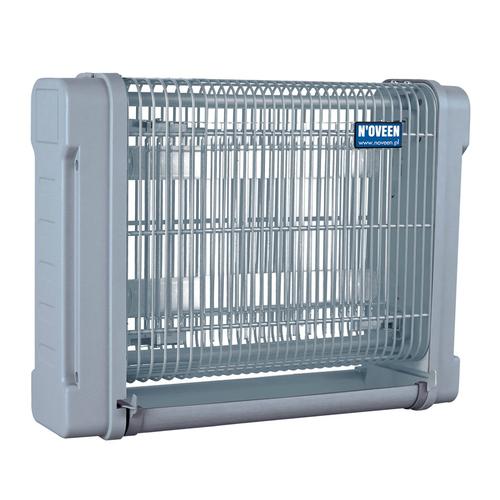 Lampa electrica anti-insecte Noveen IKN12, 2x UV, 12 W, 4000 V (Gri) 1 Lampa electrica anti-insecte Noveen IKN12, 2x UV, 12 W, 4000 V (Gri)