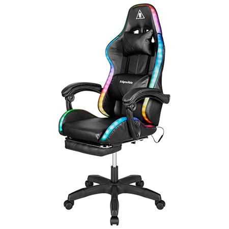 Scaun de gaming Kruger&Matz KM0790-BLED, LED (Negru) 1 Scaun de gaming Kruger&Matz KM0790-BLED, LED (Negru)