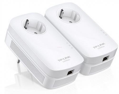 Kit Adaptoare Powerline TP-Link TL-PA8010P, Gigabit, 1200 Mbps, 2 Bucati 1 Kit Adaptoare Powerline TP-Link TL-PA8010P, Gigabit, 1200 Mbps, 2 Bucati