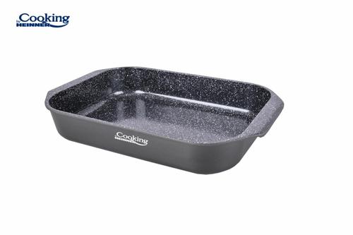 Tava inalta aluminiu Heinner DARK LINE, 39.5 x 26 cm 1 Tava inalta aluminiu Heinner DARK LINE, 39.5 x 26 cm