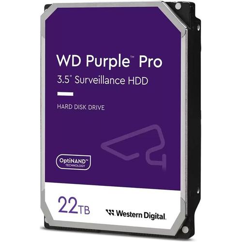 HDD Western Digital Purple Pro, 22TB, SATA-III, 7200 rpm, 3.5inch 1 HDD Western Digital Purple Pro, 22TB, SATA-III, 7200 rpm, 3.5inch