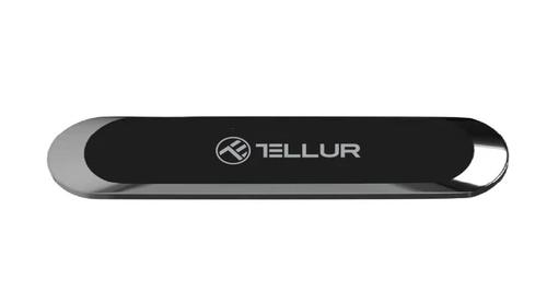 Suport magnetic de telefon cu adeziv, Tellur MCM8, Gri 1 Suport magnetic de telefon cu adeziv, Tellur MCM8, Gri