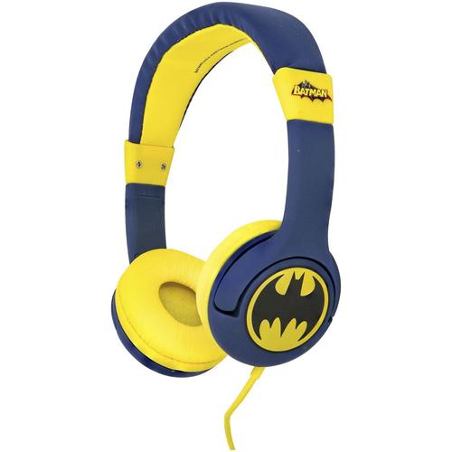 Casti Stereo OTL Batman Bat Signal, Pentru Copii, Cu fir (Albastru/Galben) 1 Casti Stereo OTL Batman Bat Signal, Pentru Copii, Cu fir (Albastru/Galben)