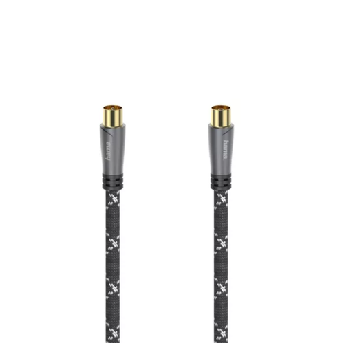 Cablu Hama 205073, 10m, 120dB (Gri/Negru) 1 Cablu Hama 205073, 10m, 120dB (Gri/Negru)