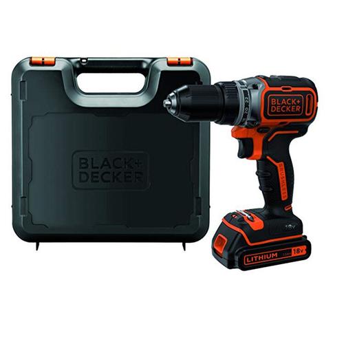 Masina de gaurit si insurbat pe acumulator Black & Decker BL186K-QW, 18 V, Acumulator x 1.5Ah, Incarcator 400 mA, Cutie Depozitare (Negru/Portocaliu) 1 Masina de gaurit si insurbat pe acumulator Black & Decker BL186K-QW, 18 V, Acumulator x 1.5Ah, Incarcator 400 mA, Cutie Depozitare (Negru/Portocaliu)