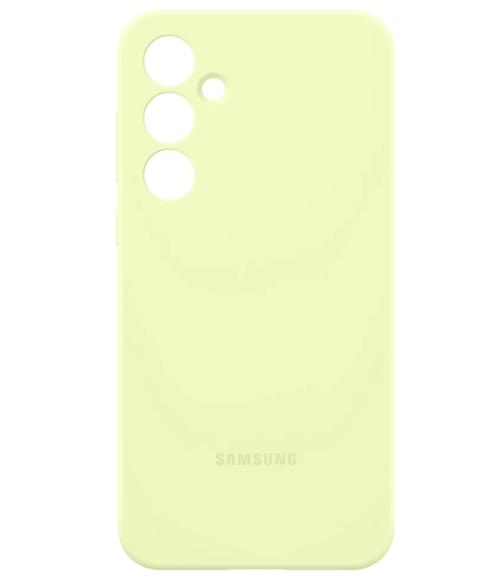 Husa Protectie Spate Samsung Silicone Case EF-PA556TMEGWW pentru Samsung Galaxy A55 (Verde deschis) 1 Husa Protectie Spate Samsung Silicone Case EF-PA556TMEGWW pentru Samsung Galaxy A55 (Verde deschis)