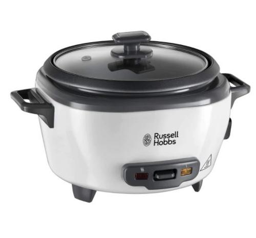 Aparat de gatit orez Russell Hobbs 27030-56, 300 W, 0.8 L, Mentinere automata la cald (Alb/Negru) 1 Aparat de gatit orez Russell Hobbs 27030-56, 300 W, 0.8 L, Mentinere automata la cald (Alb/Negru)