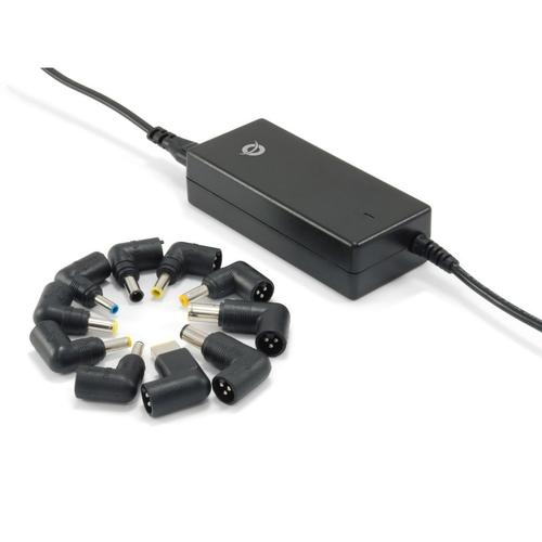 Incarcator universal pentru laptop, Conceptronic, 65W, Negru 1 Incarcator universal pentru laptop, Conceptronic, 65W, Negru